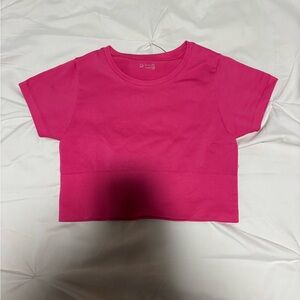 Offline By Aerie Sidewalk Seamless Cropped T-Shirt